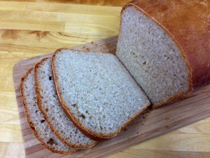 Amy's Honey Whole Wheat Bread - sliced